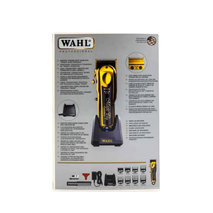 ماشین اصلاح Wahl Magic Clip Gold Cordless مدل 716-08148 ساخت آمریکا