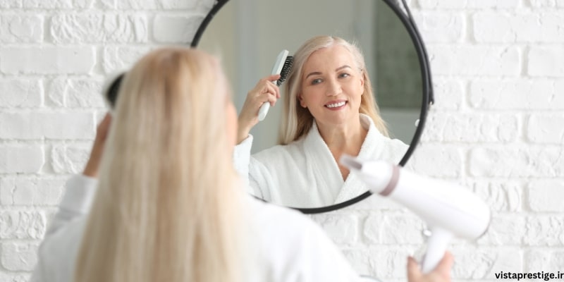 براشینگ حرفه ای مانند آرایشگاه در خانه